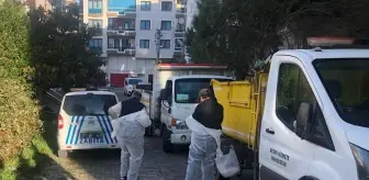 Çınarcık'ta Kötü Kokular Yayan Apartman Temizlendi