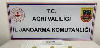 Ağrı'da 27 Milyon Lira Değerinde Külçe Altın Ele Geçirildi