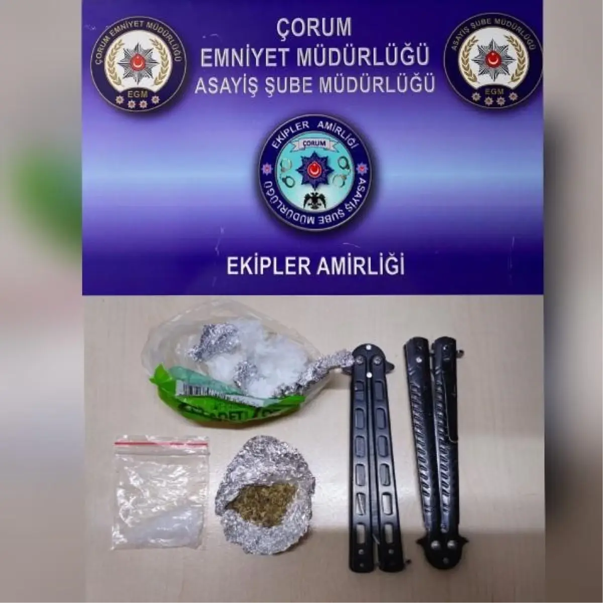 Çorum'da Uyuşturucu Ticareti Yapan 5 Şüpheli Tutuklandı