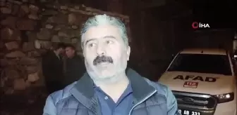 Hakkari'de heyelan meydana geldi