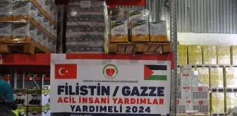 Yardımeli Derneği Gazze'ye Yardım Malzemelerini Türk Kızılaya Teslim Etti