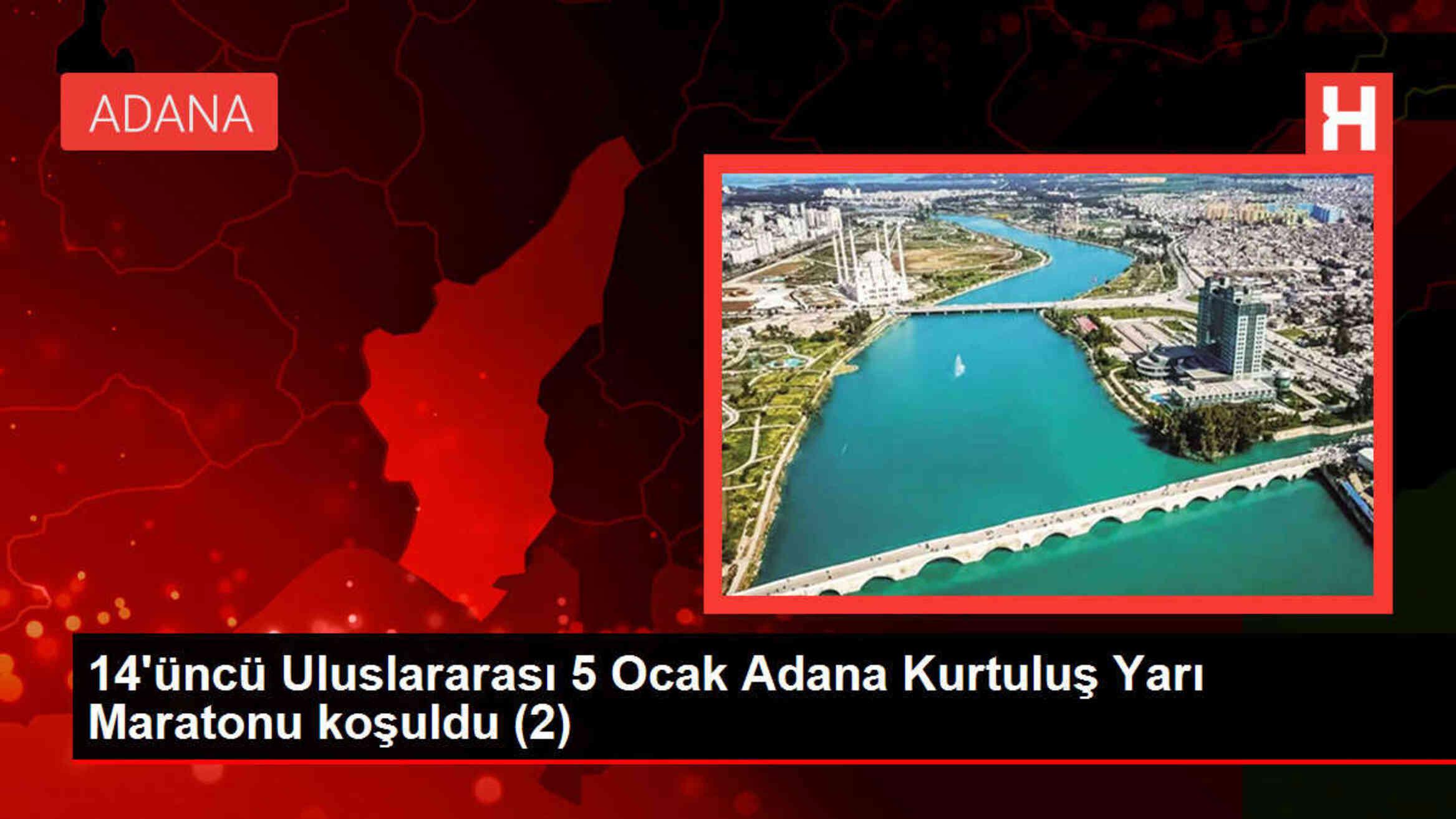 Adana Kurtuluş Yarı Maratonu'nda Birinciler Kenya'dan