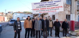 Kırıkkale'nin Ahılı köyünde taziye yemeği uygulaması son buldu