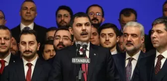 AK Parti İstanbul adayı Murat Kurum'dan adaylık ilanı sonrası ilk sözler