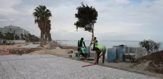 Antalya'da Konyaaltı Sahil Projesi'nde Çalışmalar Devam Ediyor