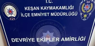 Keşan'da Uyuşturucu Operasyonu ve Firari Hükümlü Yakalandı