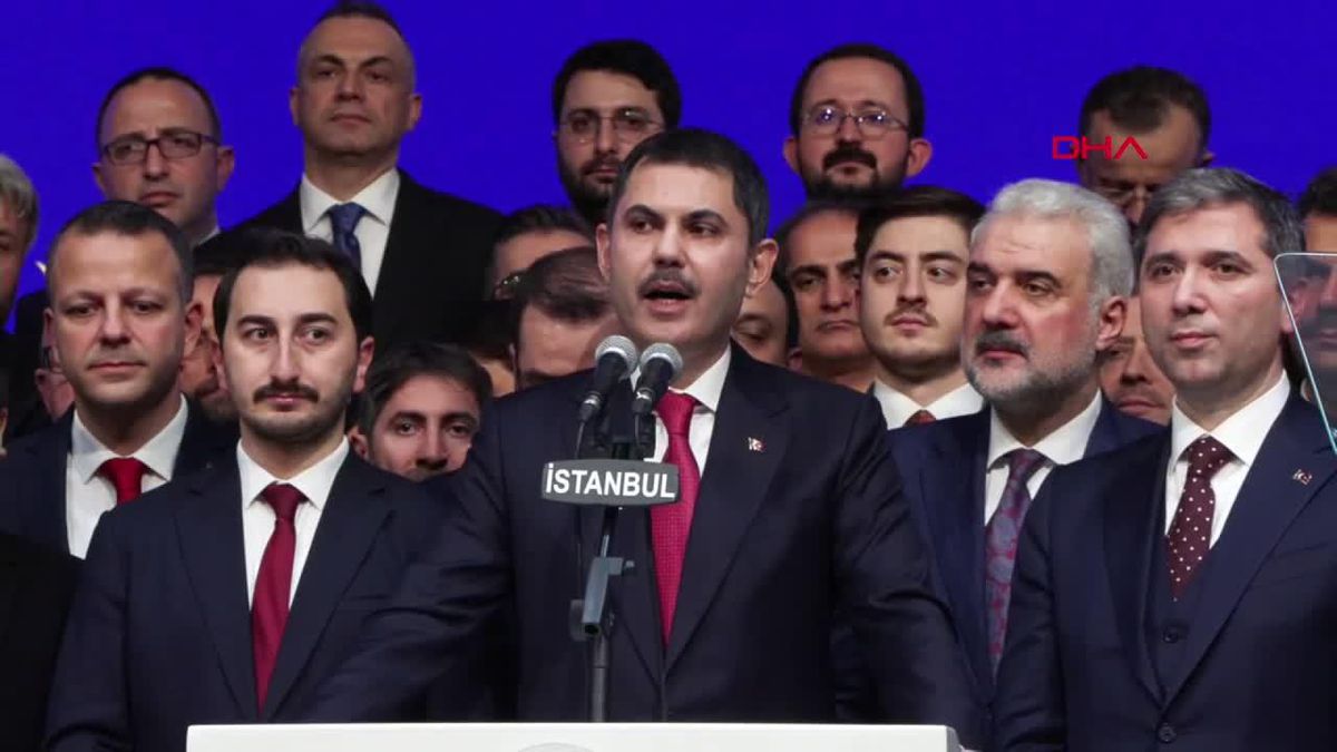 İSTANBUL-İBB BAŞKAN ADAYI KURUM İSTANBUL'UN 5 YILLIK FETRET DÖNEMİNİ BİTİRECEĞİZ