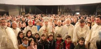 Kuzey Makedonya'da Ortodokslar Noel Bayramı'nı kutladı