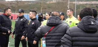 Bilecik'te İzmirspor taraftarlarıyla yaşanan olaylar maç sonunda gerilimi artırdı