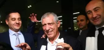 Beşiktaş'ın yeni teknik direktörü Fernando Santos İstanbul'a geldi