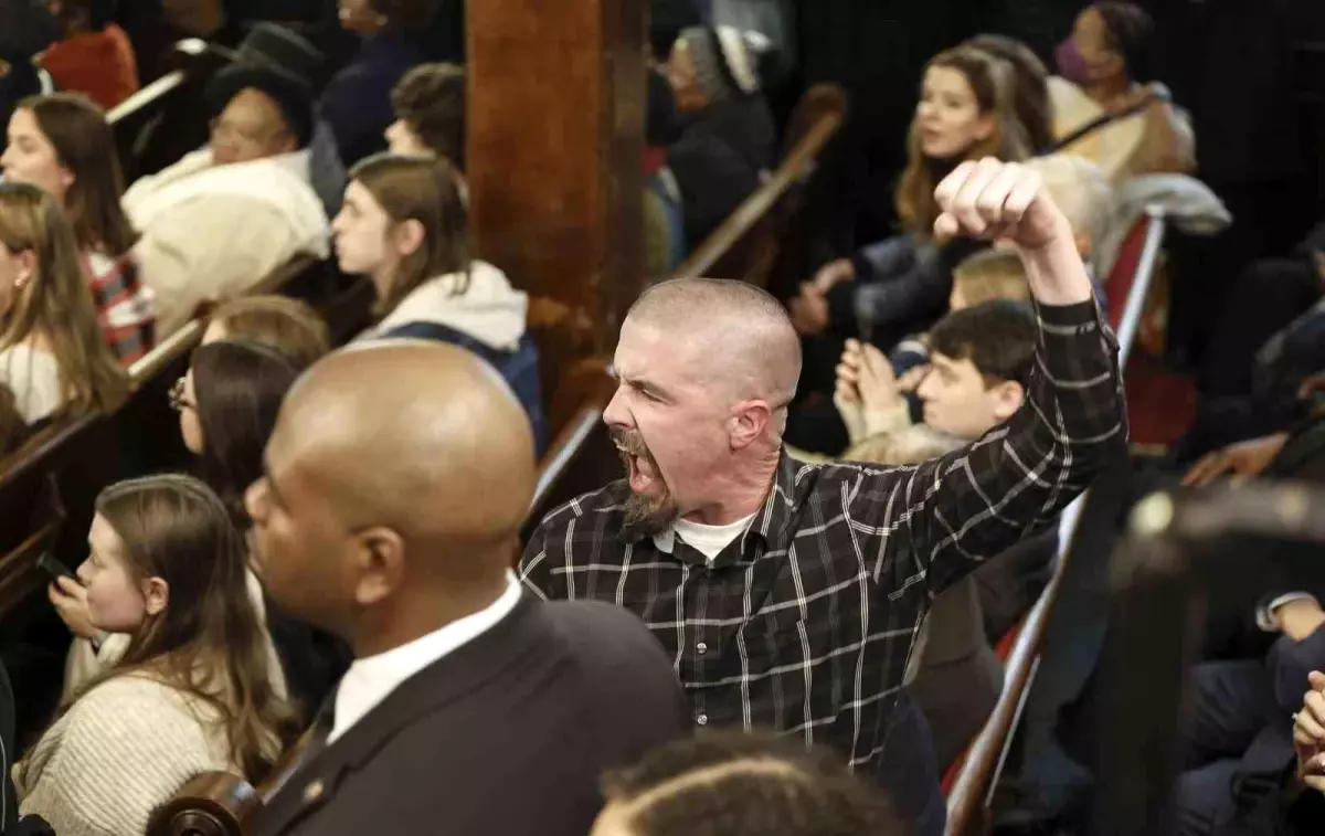 ABD Başkanı Joe Biden'ın konuşması Gazze Şeridi'nde protesto edildi