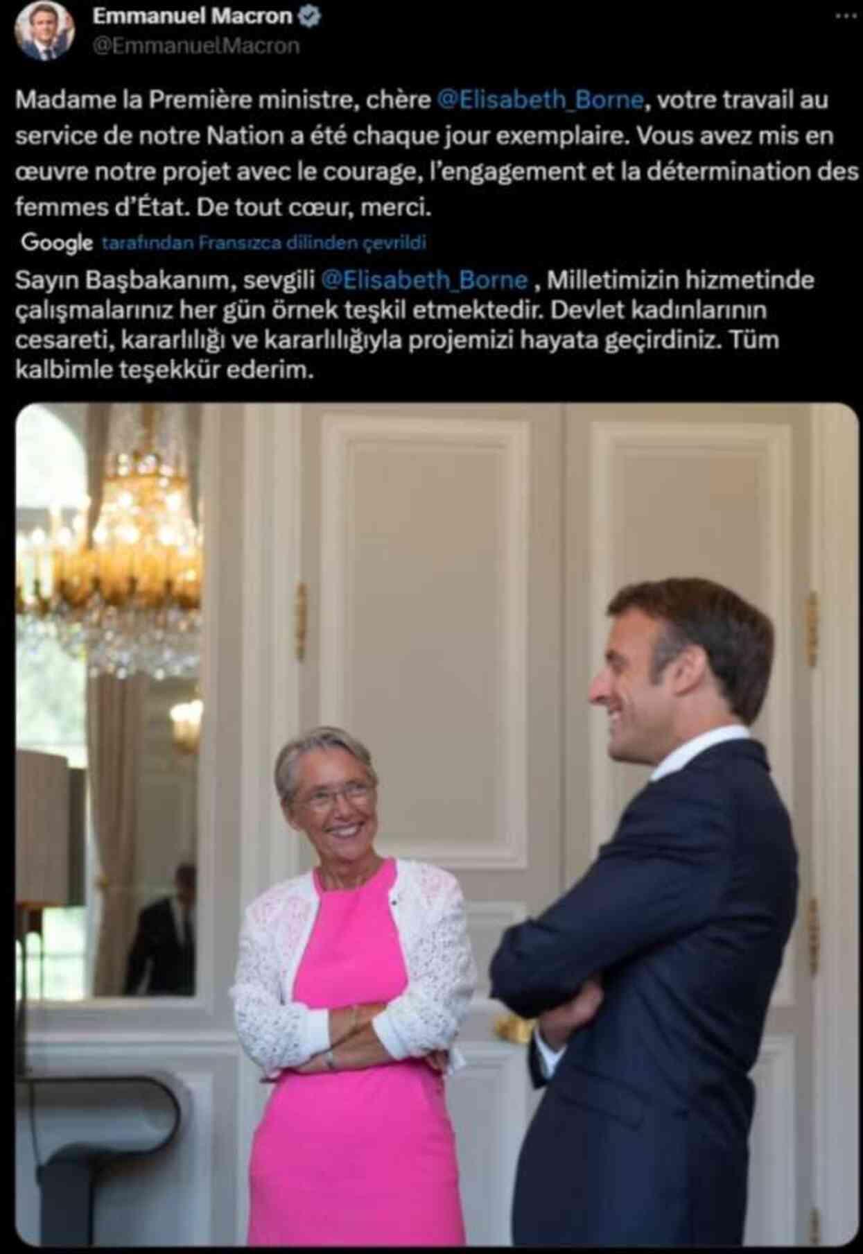 Fransa Başbakanı Elisabeth Borne istifa mı etti, görevden neden ayrıldı?