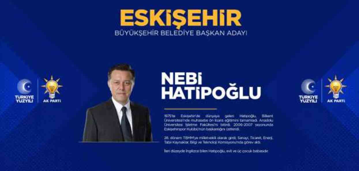 İdris Nebi Hatipoğlu kimdir, kaç yaşında? AK Parti Eskişehir adayı İdris Nebi Hatipoğlu hayatı ve kariyeri!