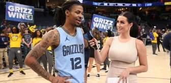 Kadın muhabire röportaj veren NBA oyuncusunun tavırları olay oldu
