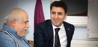 Bilecik Valisi Şefik Aygöl, diyaliz hastası Kıbrıs Gazisi Mustafa Ekin'i ziyaret etti