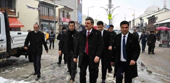 Erzurum Valisi Hınıs ve Tekman ilçelerini ziyaret etti