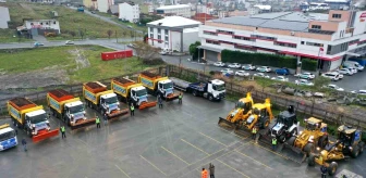 Arnavutköy Belediyesi Kar Yağışına Karşı Hazırlıklarını Tamamladı