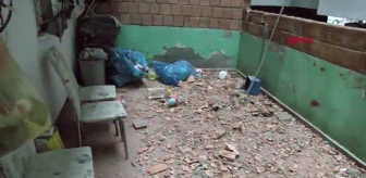 Esneyurt'ta İnşaat Halindeki Binadan Tuğlalar Düştü, Aile Deprem Sandı