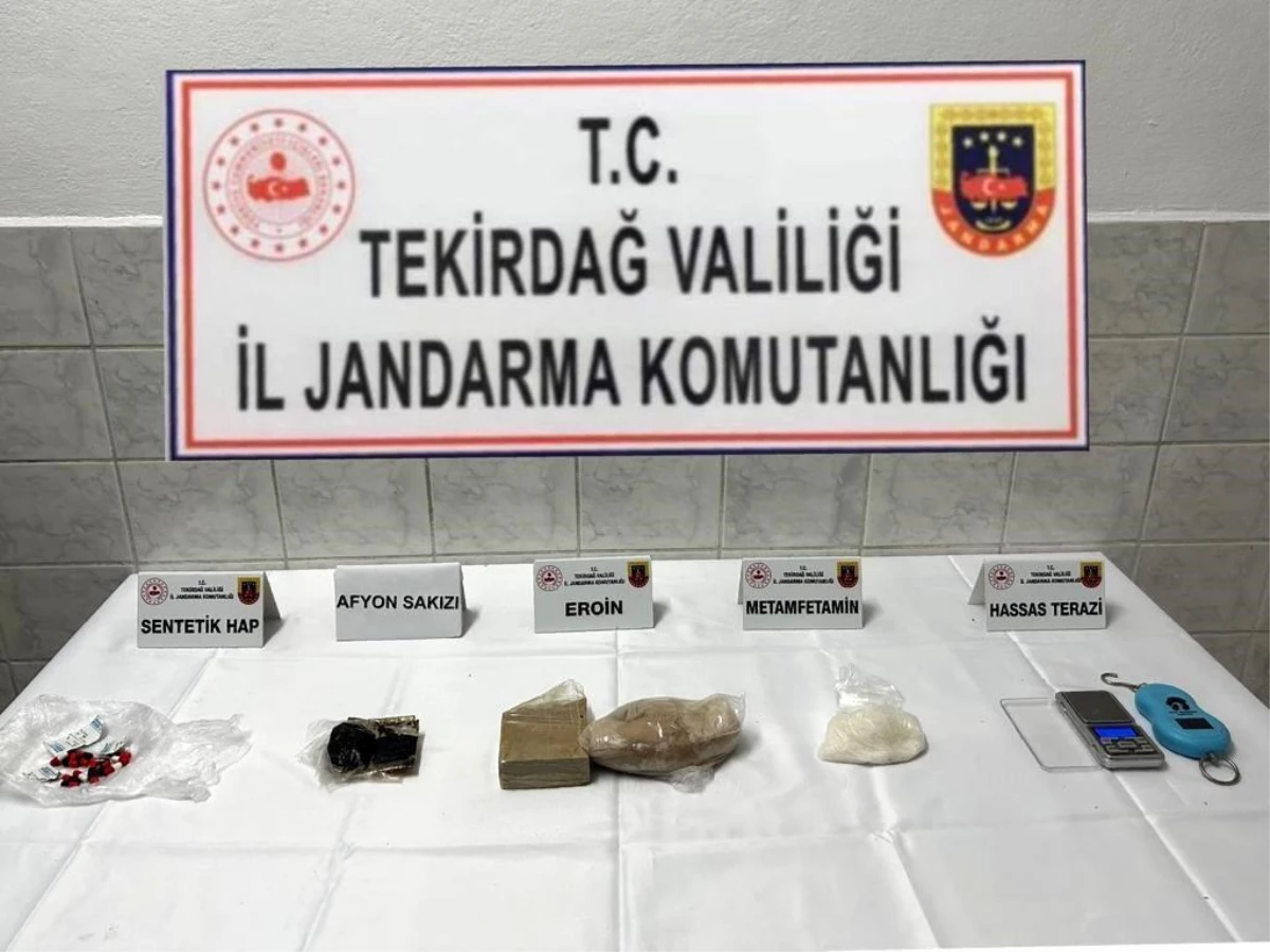 Tekirdağ'da Uyuşturucu Operasyonu: Yabancı Uyruklu Şüpheli Tutuklandı