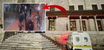 Fatih Camii'ndeki saldırının görüntüsü ortaya çıktı