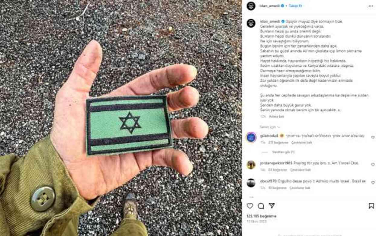 İsrail ordusuna gönüllü olarak katılan Netflix'in oyuncusu Idan Amedi, Gazze'de ağır yaralandı