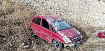 Çorum'un Alaca ilçesinde trafik kazası: 2 yaralı