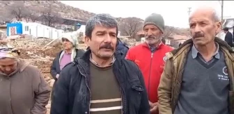 Malatya Hekimhan'da Depremzedeler Yıkımın Ertelenmesini İstiyor