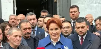 Meral Akşener, şehit Piyade Sözleşmeli Er Enis Budak'ın ailesine taziye ziyaretinde bulundu