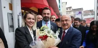 AK Parti Ordu Büyükşehir Belediye Başkanı Mehmet Hilmi Güler, coşkuyla karşılandı