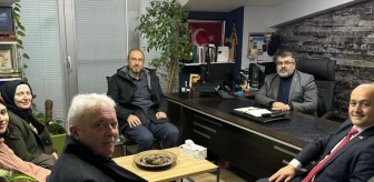 Yeşilay Cemiyeti Edirne Şube Başkanı AA'yı ziyaret etti