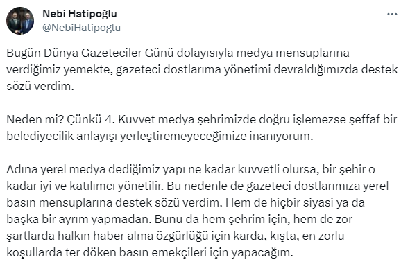 AK Parti'nin Eskişehir adayı Nebi Hatipoğlu'nun vaadi, gazetecileri kızdırdı: Rüşvet olarak değerlendiriyoruz