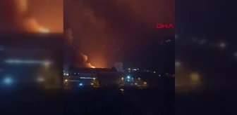 Hadımköy'de Film Platosunda Yangın Çıktı