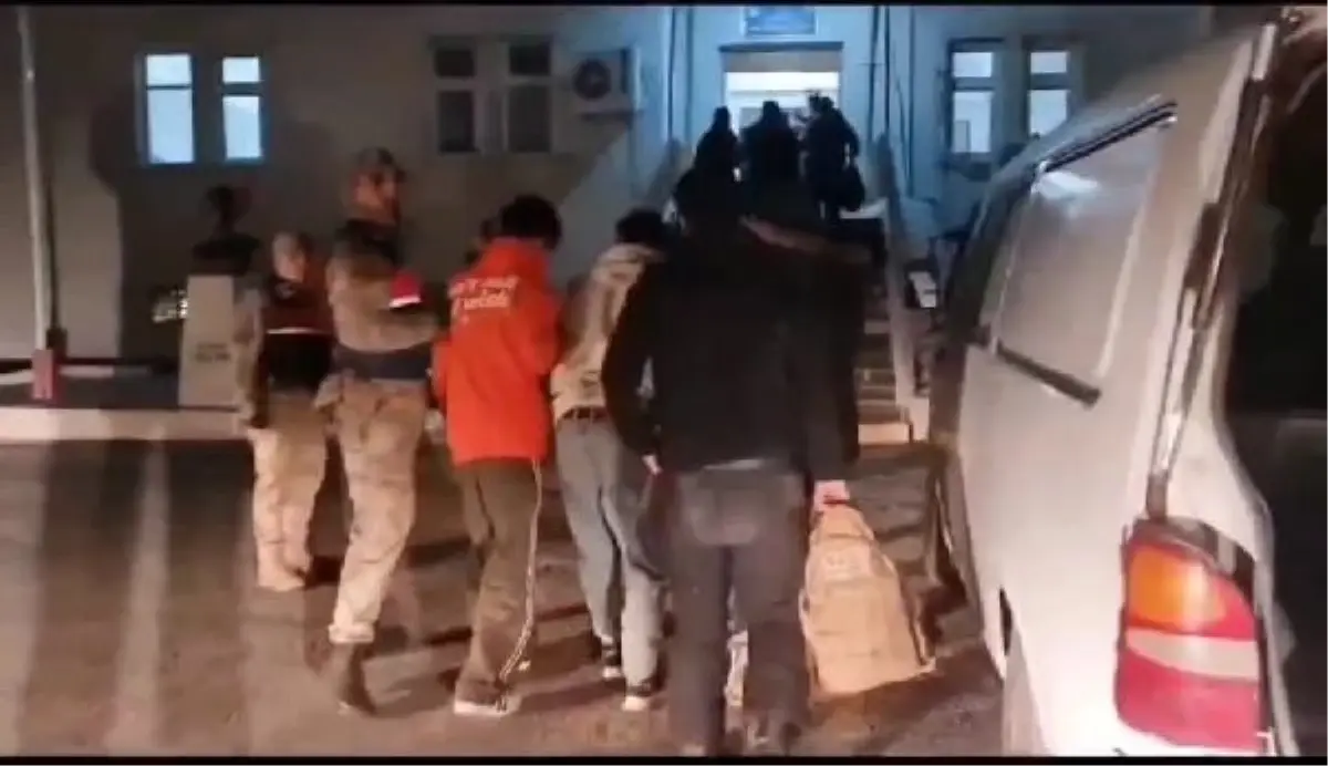 Bitlis'te düzensiz göçmen operasyonu: 24 göçmen ve 2 organizatör yakalandı