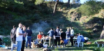 Sıtkı Koçman Üniversitesi Fethiye KYK Erkek Öğrenci Yurdu öğrencileri piknikte buluştu