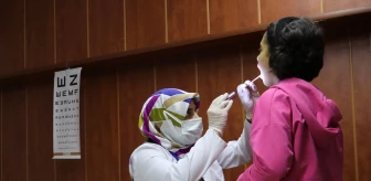 Havza'da Öğrencilere Göz, Ağız ve Diş Sağlığı Taraması Yapıldı