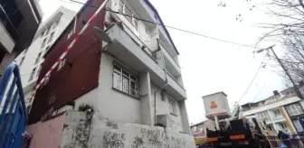 Kağıthane'de Balkon Çöktü, Facia Önlenmiş