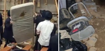 New York'ta sinagogun altındaki gizli tünelden çıkan kanlı yatak ve bebek arabası infial yarattı