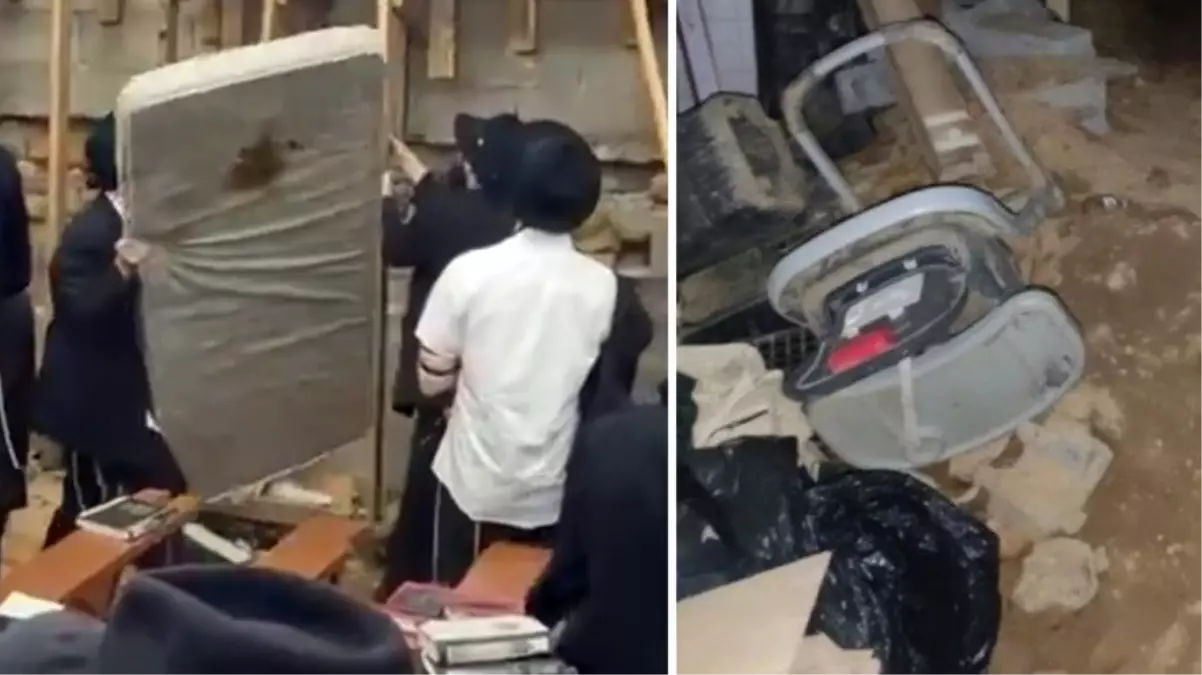 New York'ta sinagogun altındaki gizli tünelden çıkan kanlı yatak ve bebek arabası infial yarattı