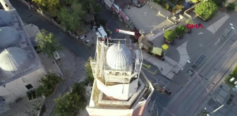 Antalya Saat Kulesi'nin Çalınan Saati Yerine Konulacak