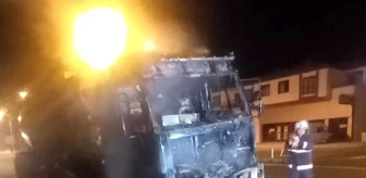 Malatya'da seyir halindeki beton mikserinde yangın çıktı
