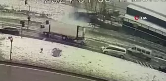 Tekirdağ'da 1 kişinin öldüğü feci kazanın görüntüleri ortaya çıktı