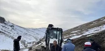 Tokat Başçiftlik ilçesinde yayla yollarında kilit parke çalışması yapıldı