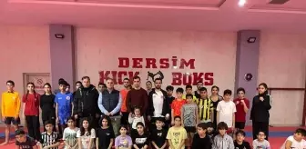 Dersim Kick Boks Spor Kulübüne Yurt Dışından Malzeme Desteği