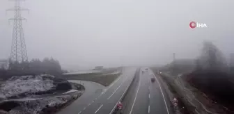 Zonguldak'ta yüksek kesimlere kar yağdı