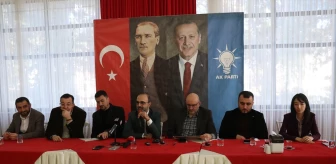 AK Parti Burdur İl Başkanlığı Gazetecilerle Buluştu