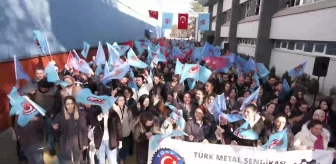 Anka Haber Ajansı, Mess ile Uzlaşma Sağlanamaması Sonucu Grev Kararı Alan Türk Metal Sendikası Üyesi Türk Traktör İşçileri ile Görüştü.