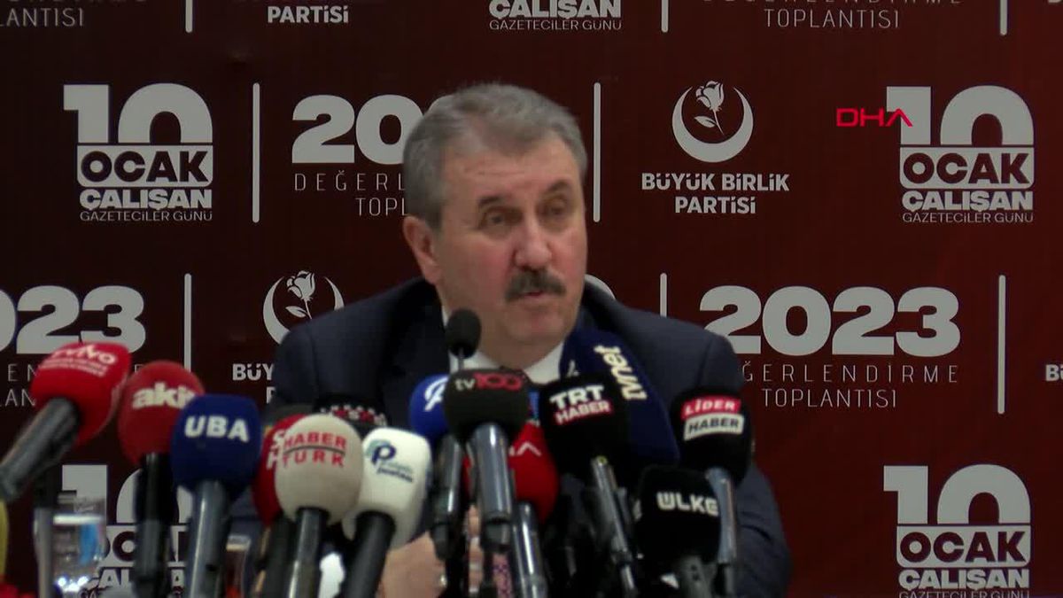 BBP Genel Başkanı Mustafa Destici: Sivas Belediye Başkanlığı BBP'ye Bırakılmalı