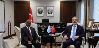Dışişleri Bakanı Hakan Fidan, Somali Dışişleri ve Uluslararası İşbirliği Bakan Vekili Ali Omar Balad ile görüştü