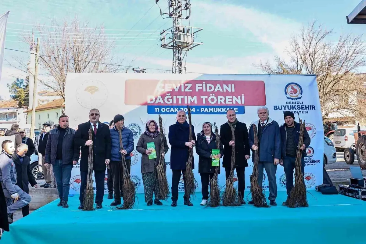 Denizli'de Ceviz Üretimi Rekor Sayıya Ulaştı