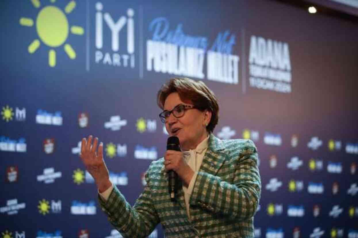 İYİ Parti'nin Adana Büyükşehir Bebediye Başkan adayı Ayyüce Türkeş Taş oldu